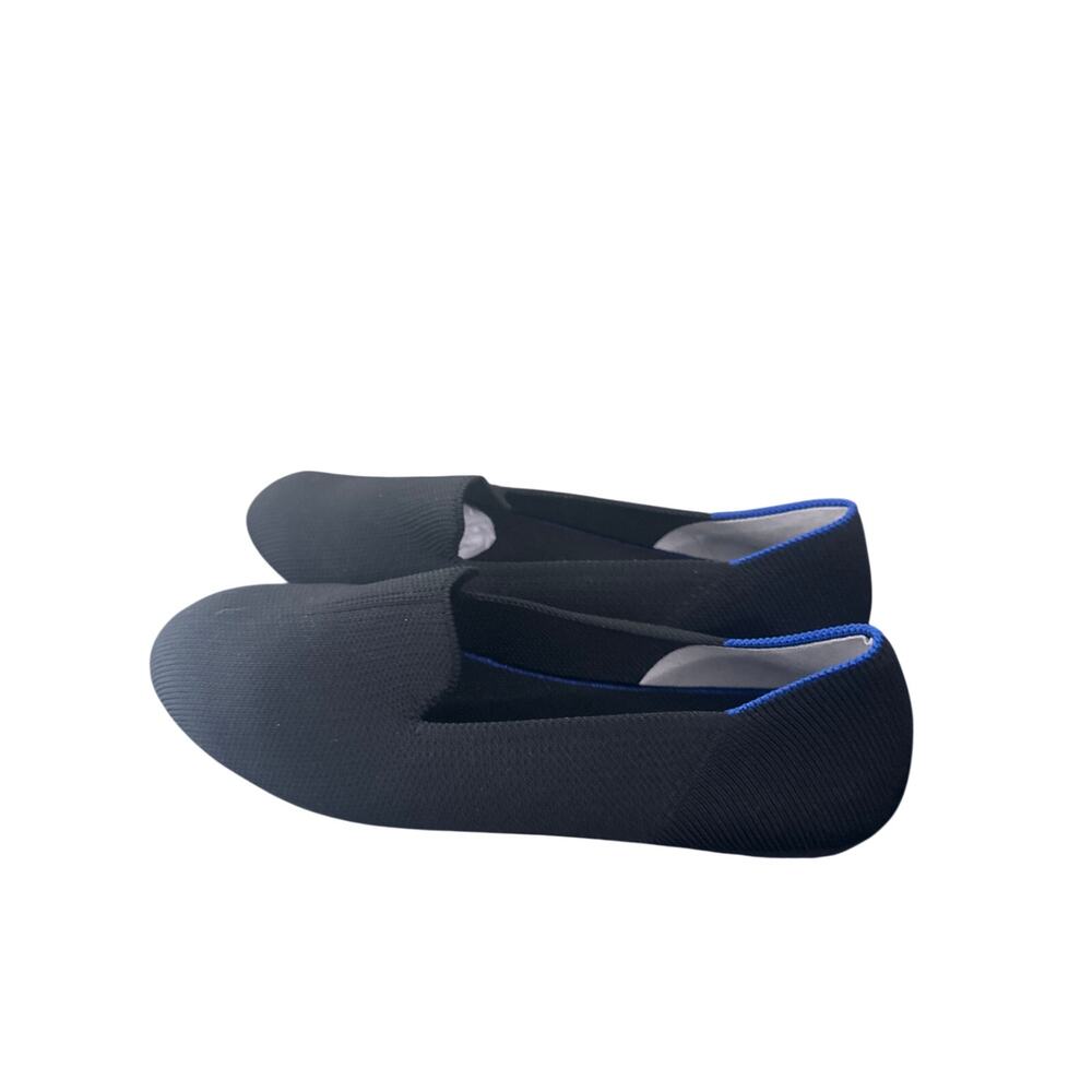 Rothy’s THE LOAFER Flats Shoes Slip On Round Toe Black Size 5 M